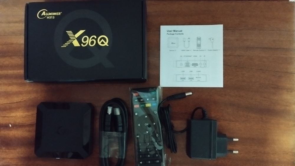 Андроид ТВ приставка Х96Q 2/16Гб