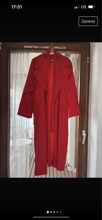 BOHO Bloome Trench coat płaszcz czerwony trencz francuski