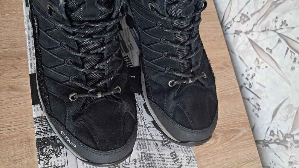 Черевики чоловічі Cmp Rigel Mid Trekking  Black 42р.устілка 27.8 см