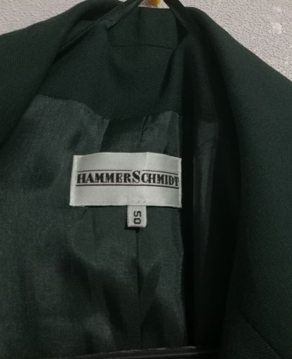 піджак Hammerschmidt, смарагдовий, 100% вовна