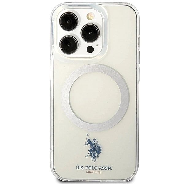 Etui U.S. Polo Assn. MagSafe Collection do iPhone 15 Pro Max - przezro