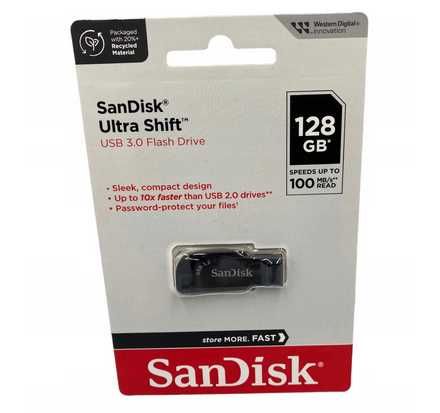 Pendrive SanDisk Ultra Shift 128 GB USB 3.2
