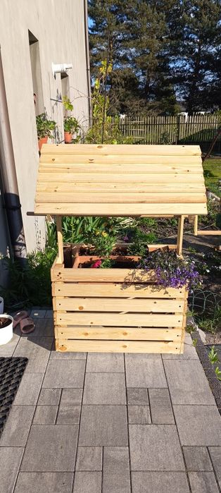 Studnia drewniana,ozdoba ogrodowa