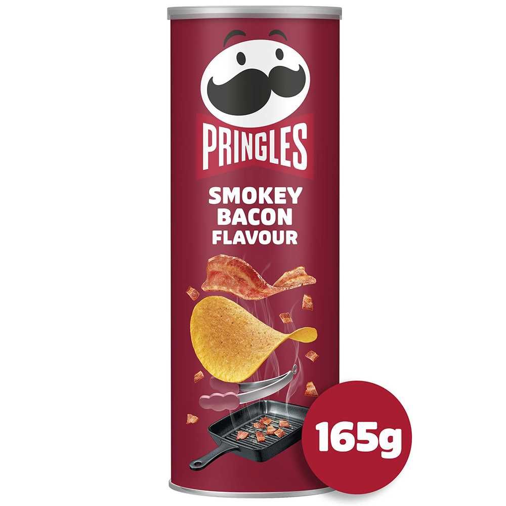 Чіпси Прінглс Сметана та Цибуля, Pringles Sour Crem & Onion, 165 г.