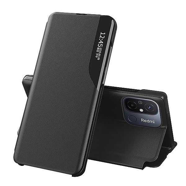 Eco Leather View Case etui do Xiaomi Redmi 11A / Poco C55 / Redmi 12C