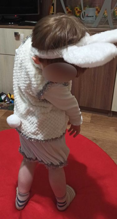 ПРОКАТ - Новорічний костюм ЗАЙЧИКа - СНІГОВИКа - Розмір 92 - 110