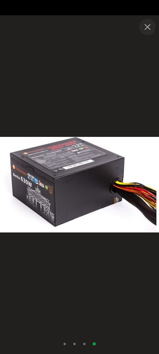 Блок живлення THERMALTAKE BERLIN на 630W 80 PLUS