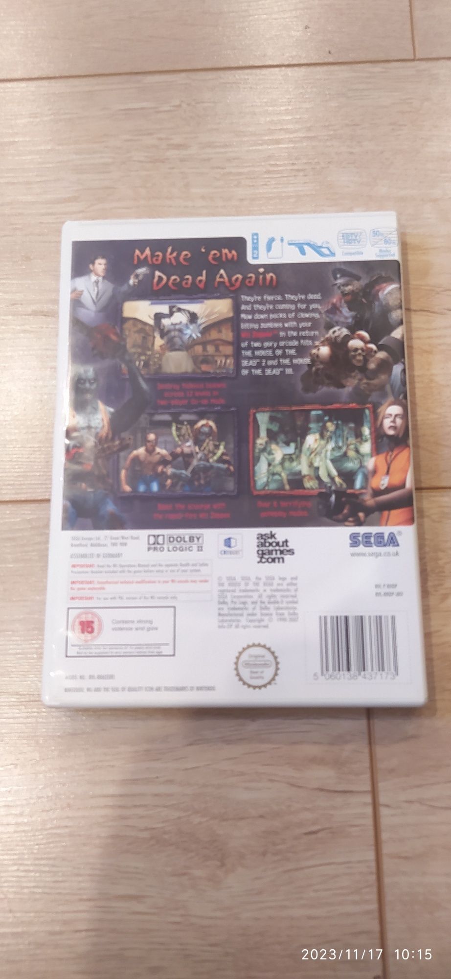 The House of the Dead 2&3 Return Nintendo Wii UK PAL NMint