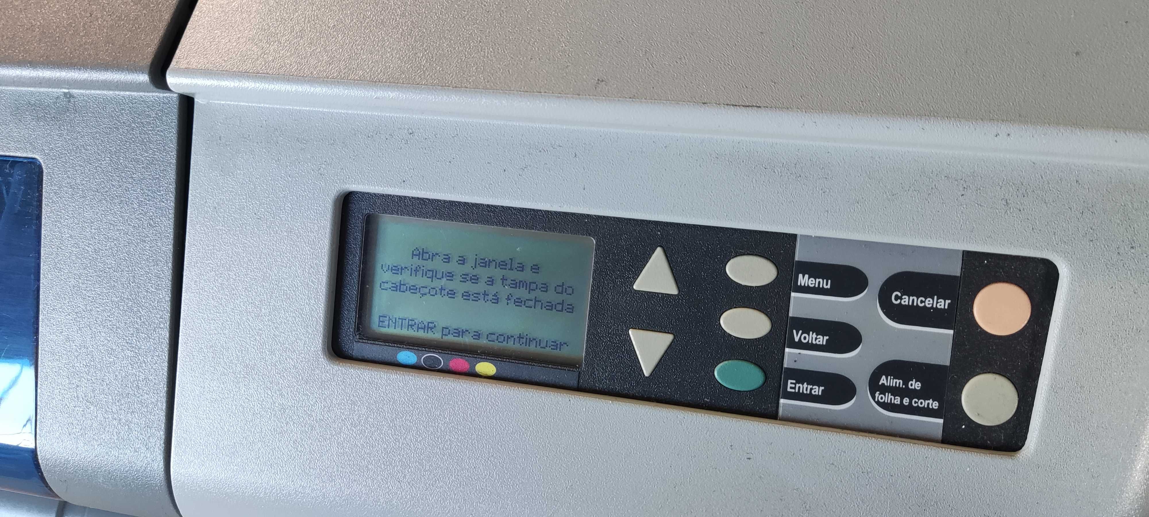 Ploter HP Designjet 500 Plus (Para peças)