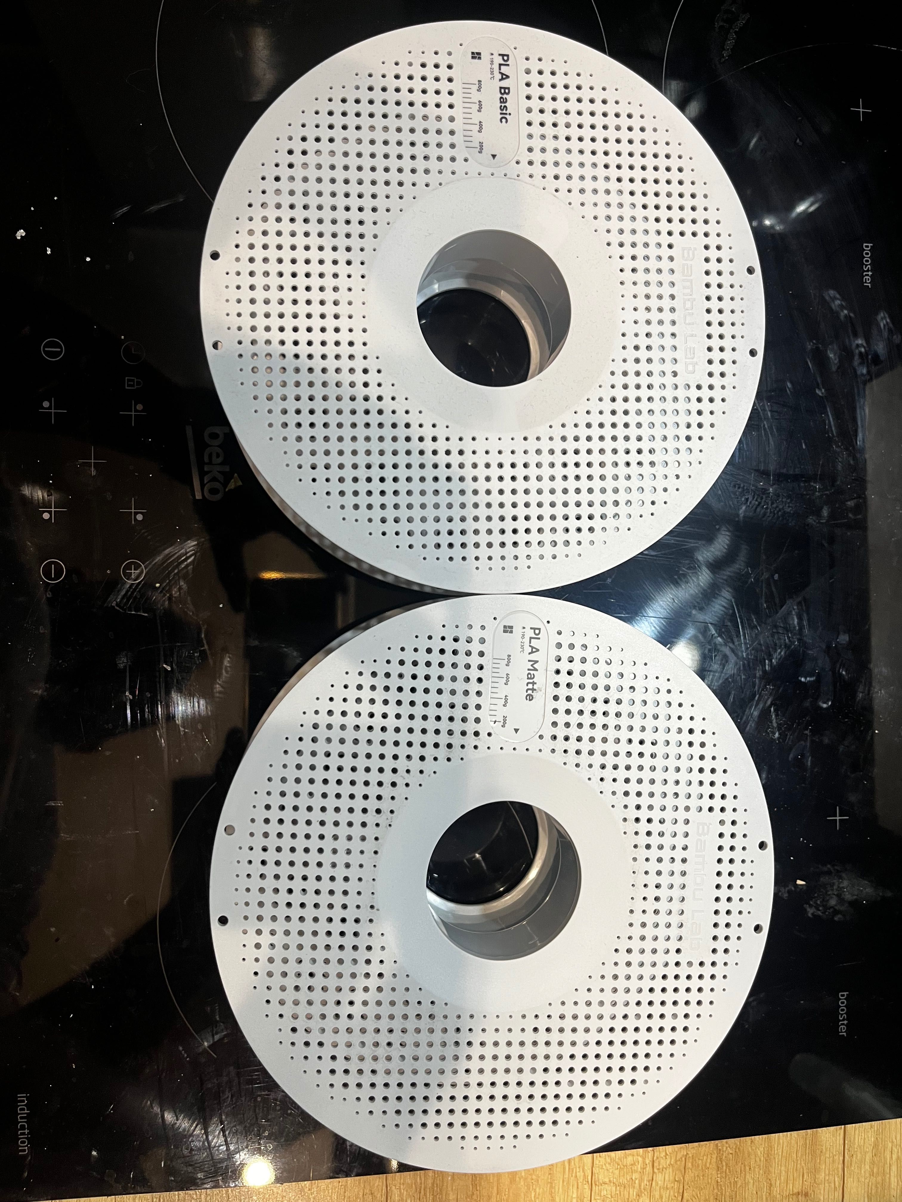 2x Szpula Bambulab wielokrotnego użytku, do refilli RFID