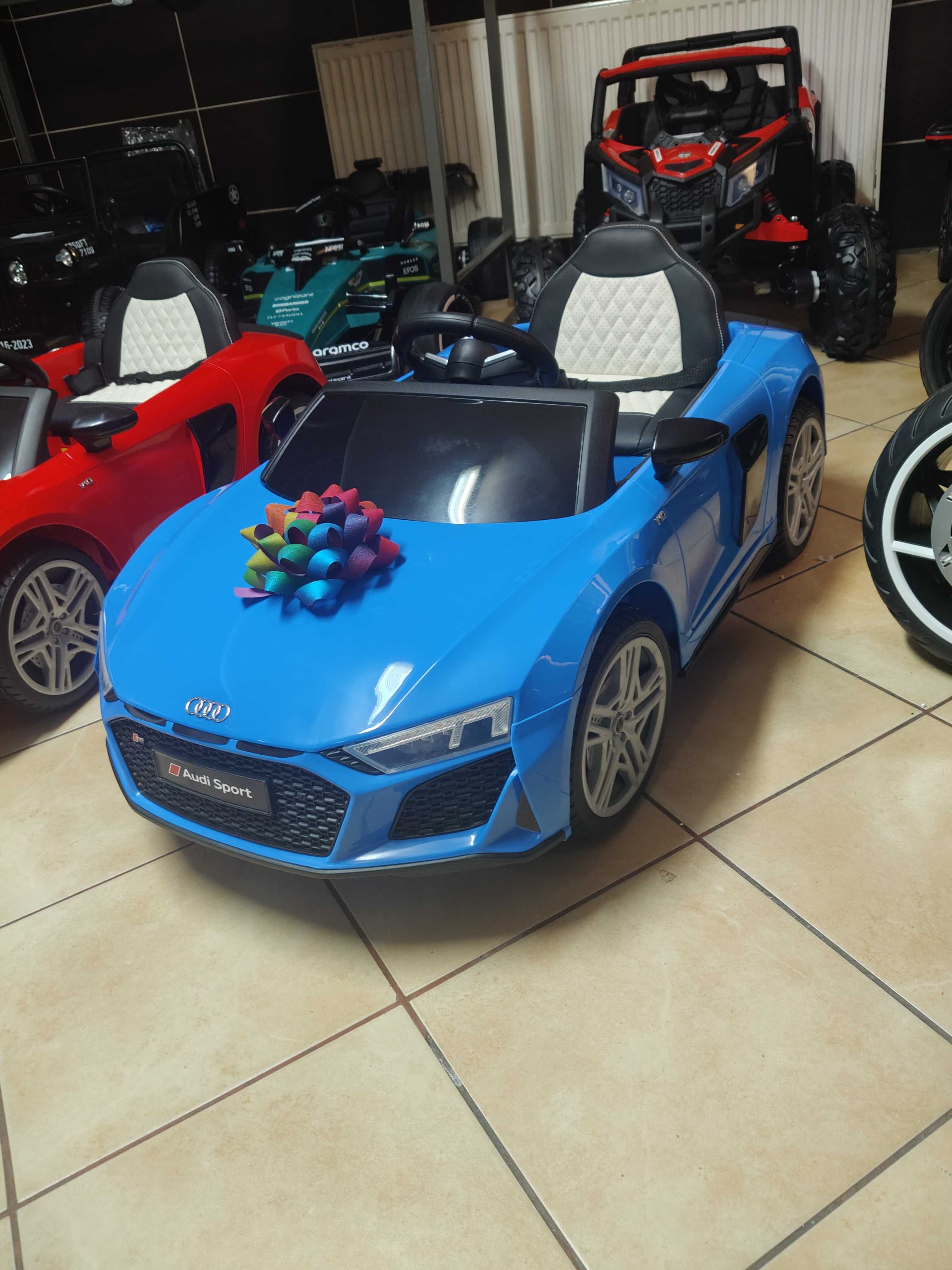 Samochód Auto AUDI R8 na akumulator dla dzieci Odbiór Wysyłka SKLEP