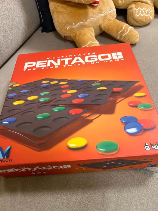 Pentago, gra logiczna dla dzieci , wiek 6+.