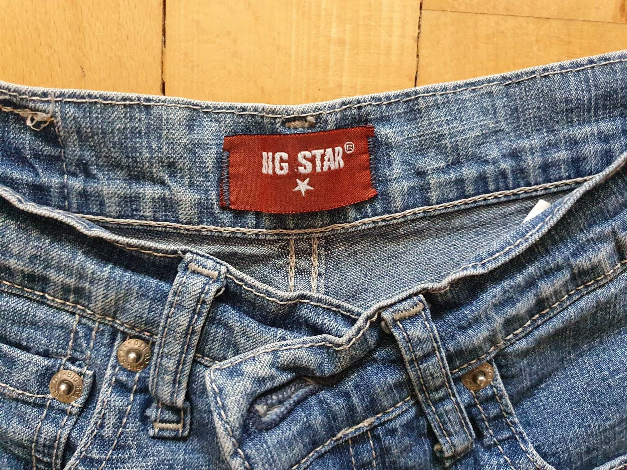 Jeansy Big Star rybaczki