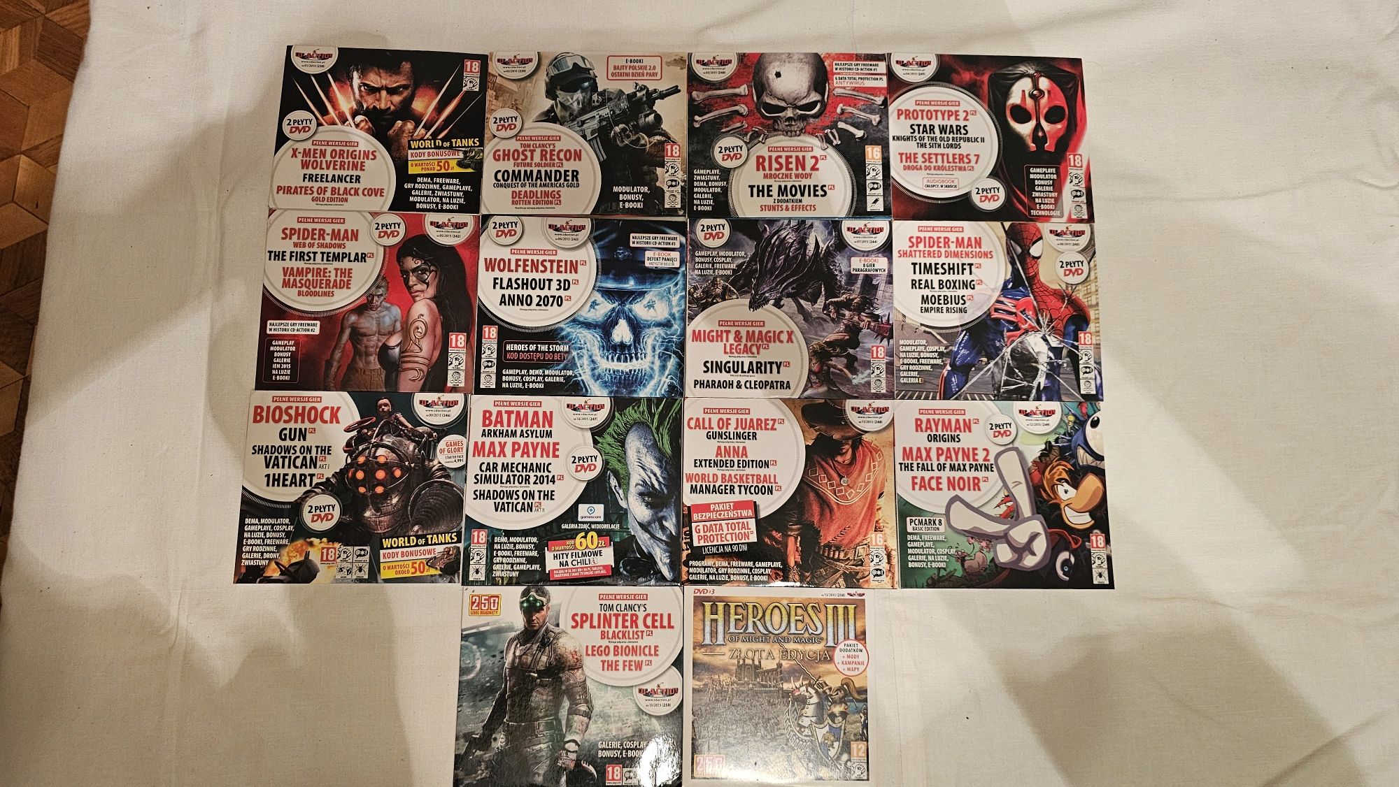 Sprzedam cały rocznik Cd-action z 2015 roku . 13 numerów .