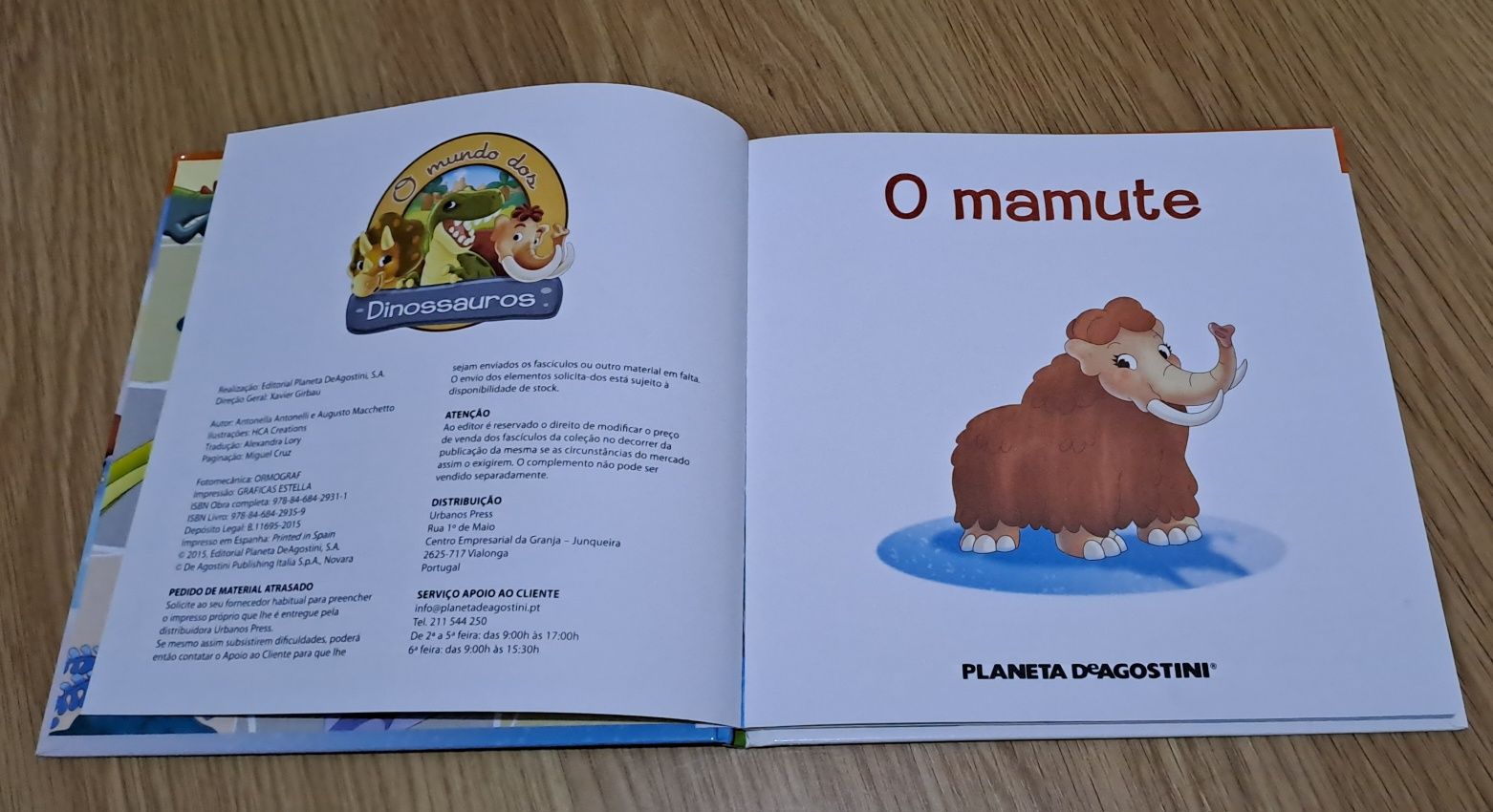 Livro: O Mamute (Novo)