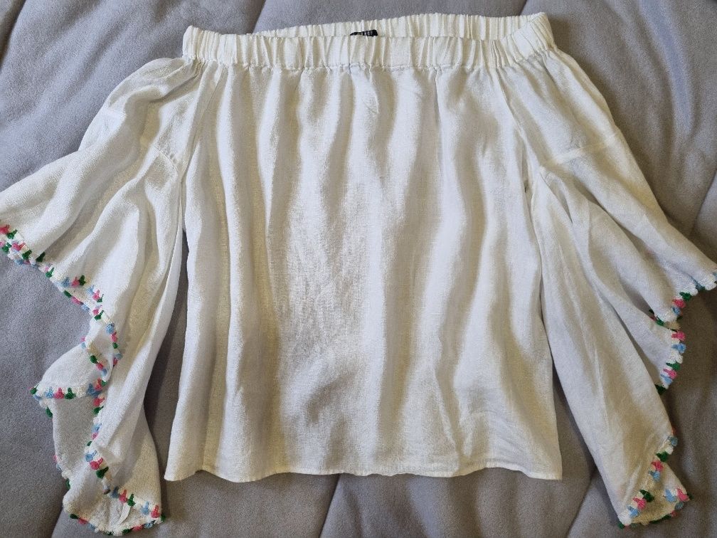 Blusa Zara branca