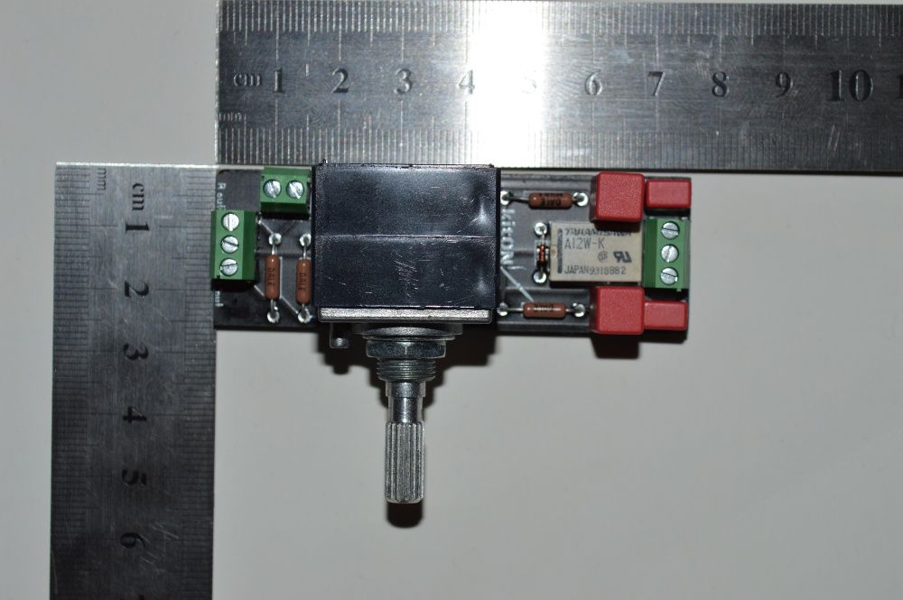 Регулятор гучності ALPS rk27, 100K, з відключенням тонкопенсації