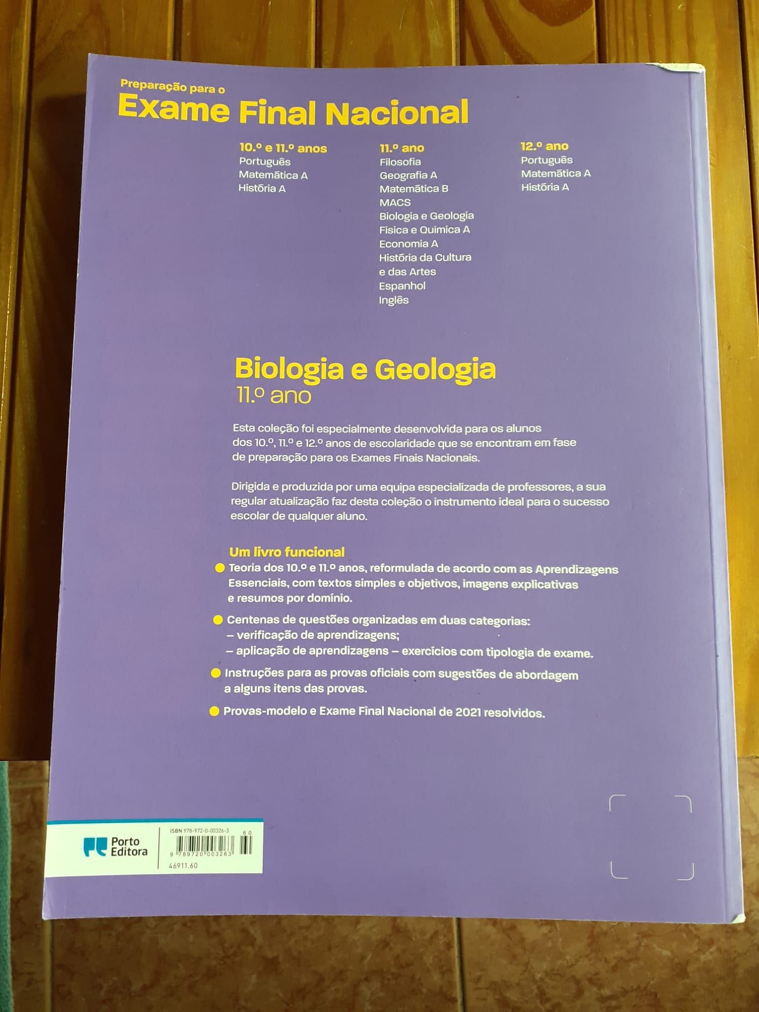 Livro Preparação para o Exame Biologia e Geologia 2022