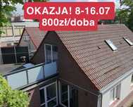 Dom wakacyjny 180 m² • OKAZJA! 8-16.07 800 zł/doba! • 1 min do plaży