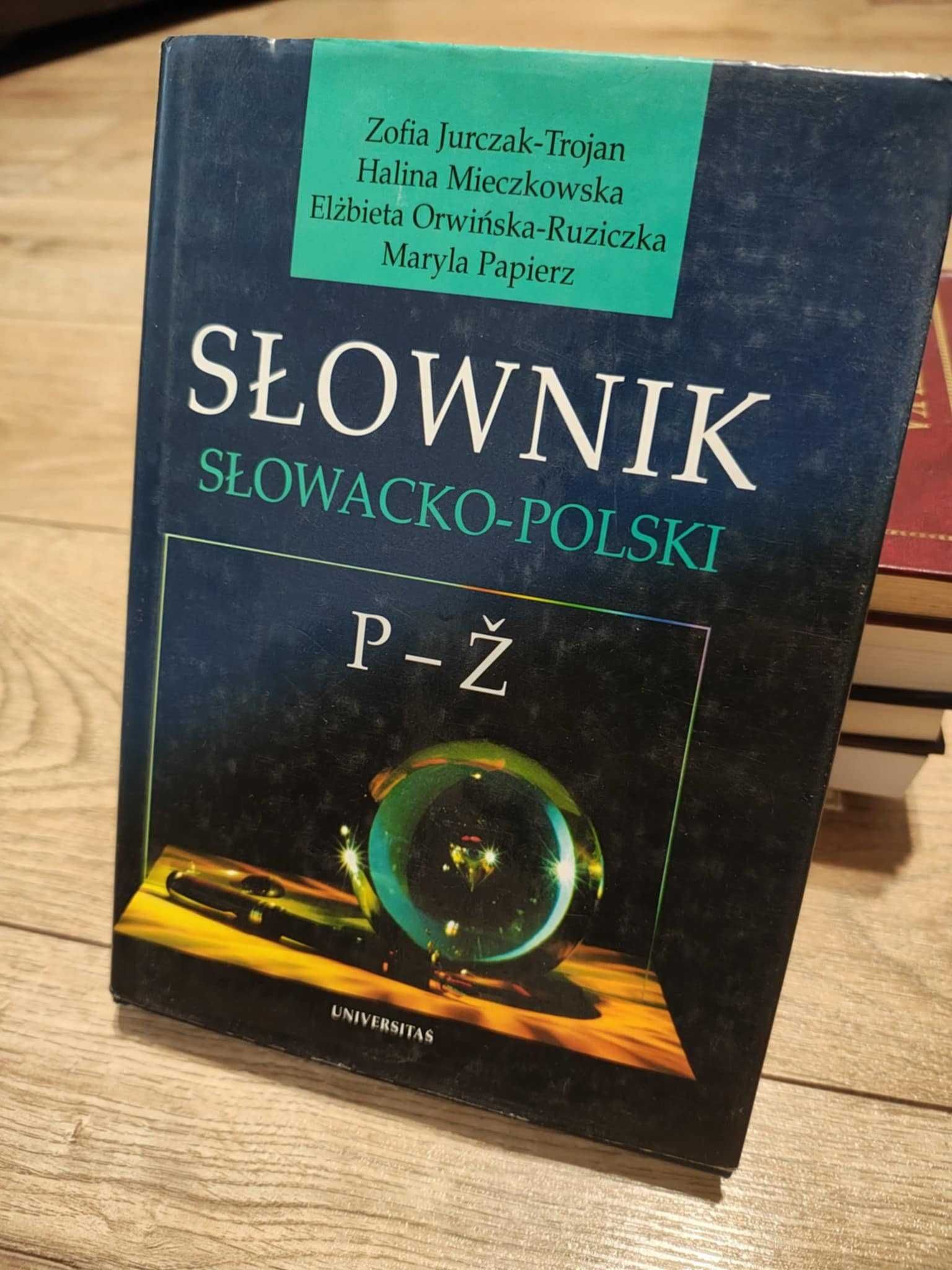 Słownik słowacko - polski tom II P - Ż