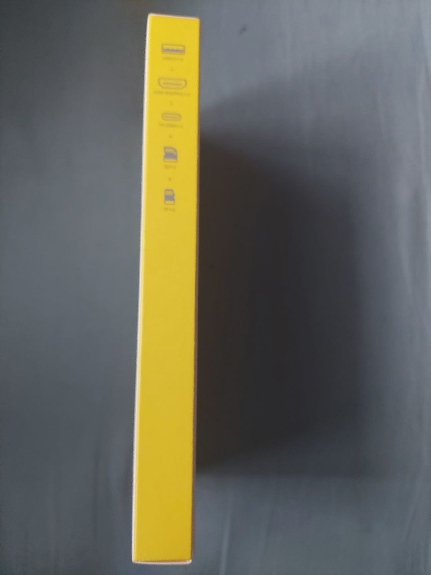 USB -Хаб Baseus Metal Gleam Series HUB de 7 puertos
