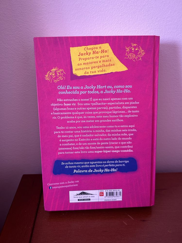 Livro Jacky Ha-ha