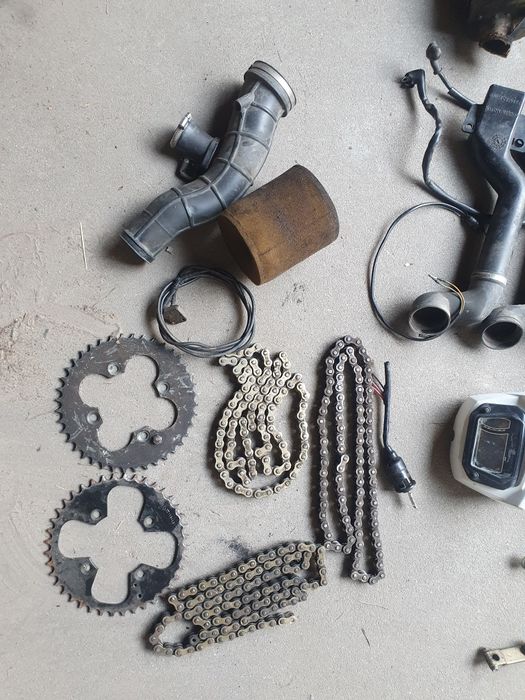 Części silnik gaźnik kartery rozrusznik sprzęgło pokrywa stator lucky