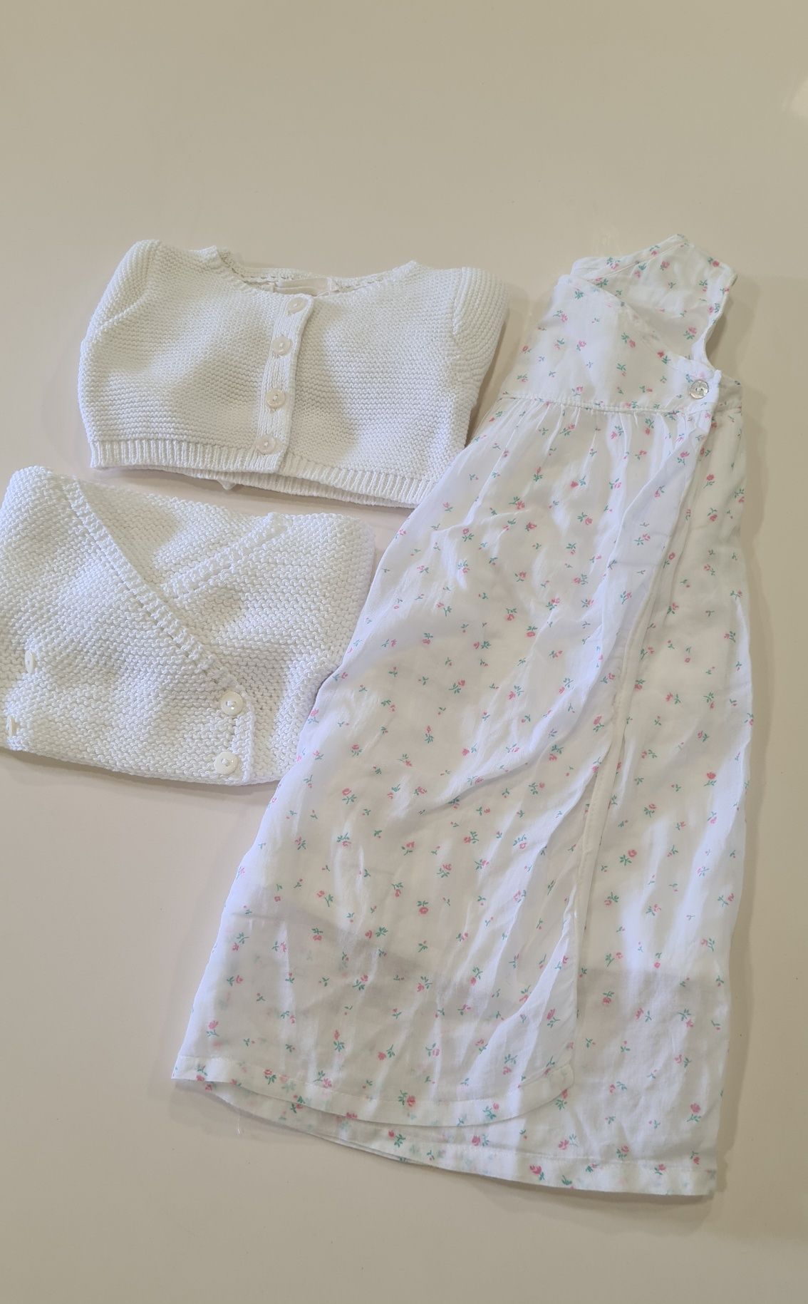 Três peças para menina,recém-nascida