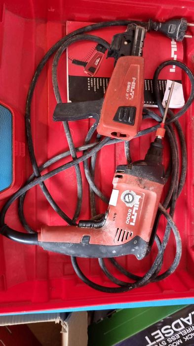Wkrętarka Hilti SD 5000 z podajnikiem SMD 57 – komplet w walizce