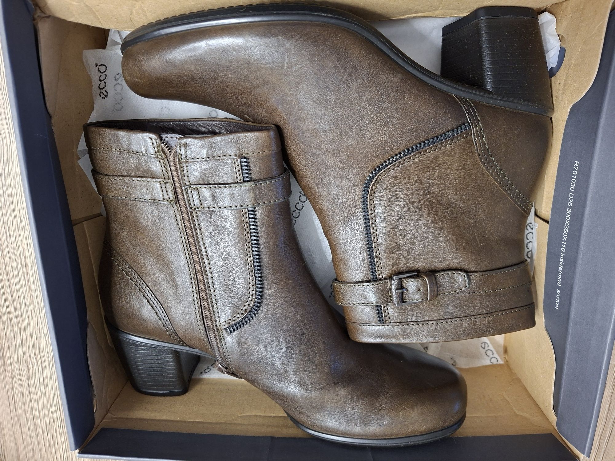 Botki kozaki Ecco Touch 55 r. 39 nowe