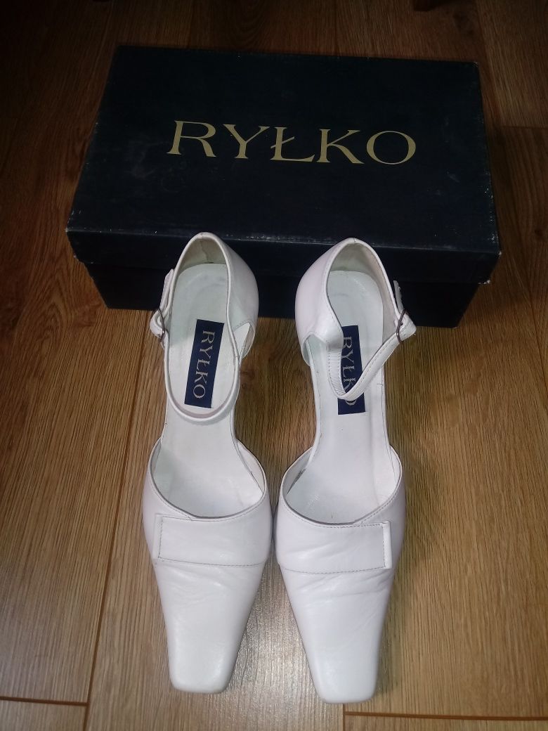 Buty Ryłko damskie Rozmiar 39 skórzane