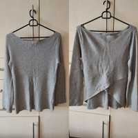 Sweter zakładany tył Zara S 36