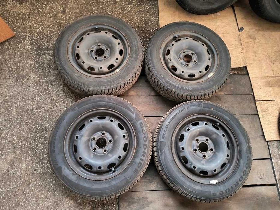 Felgi stalowe 5x100 VAG wielosezon 165/70 R14, 4x108 Ford 185/60 R14