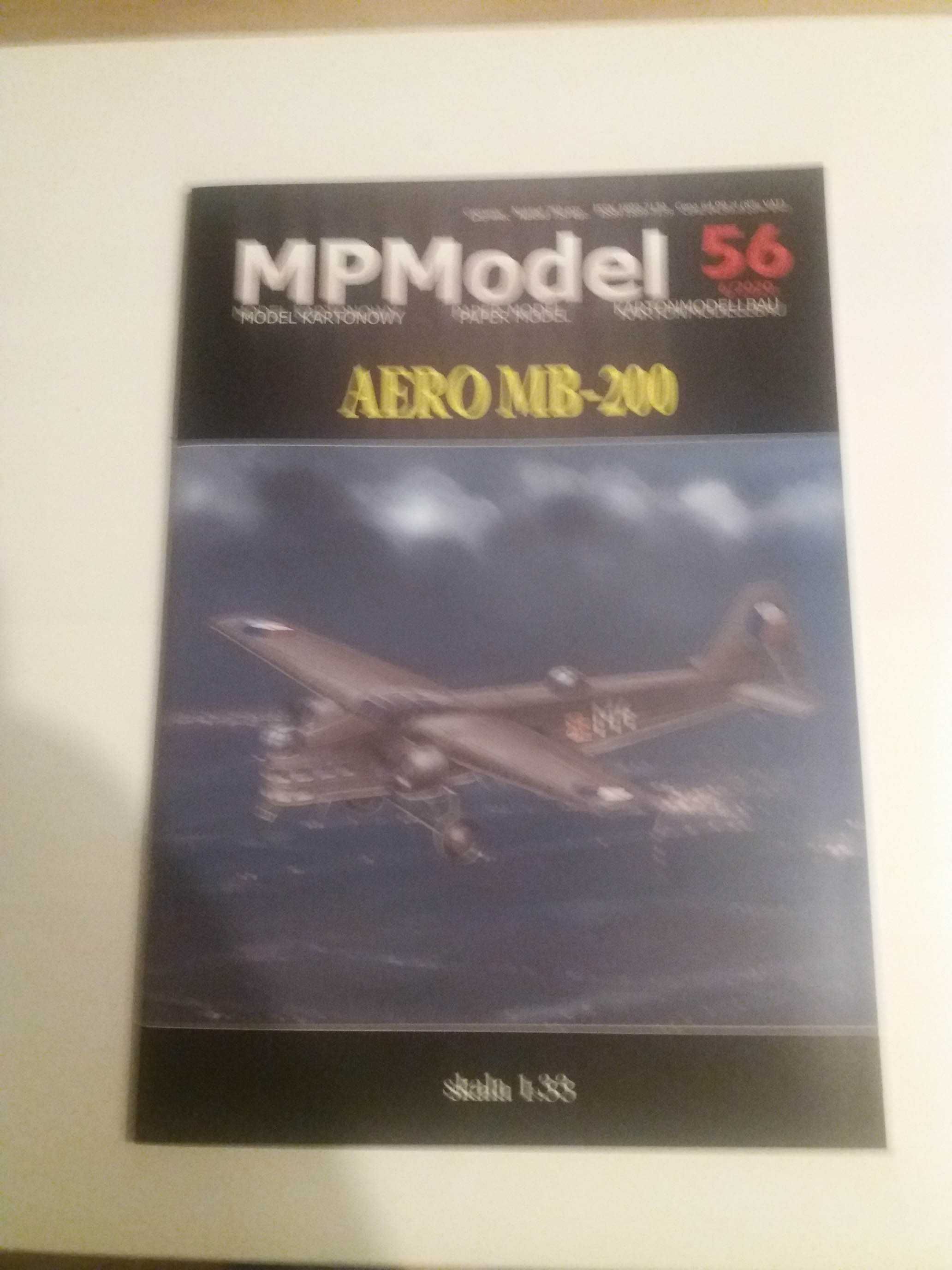 Model kartonowy MPModel Aero MB-200
