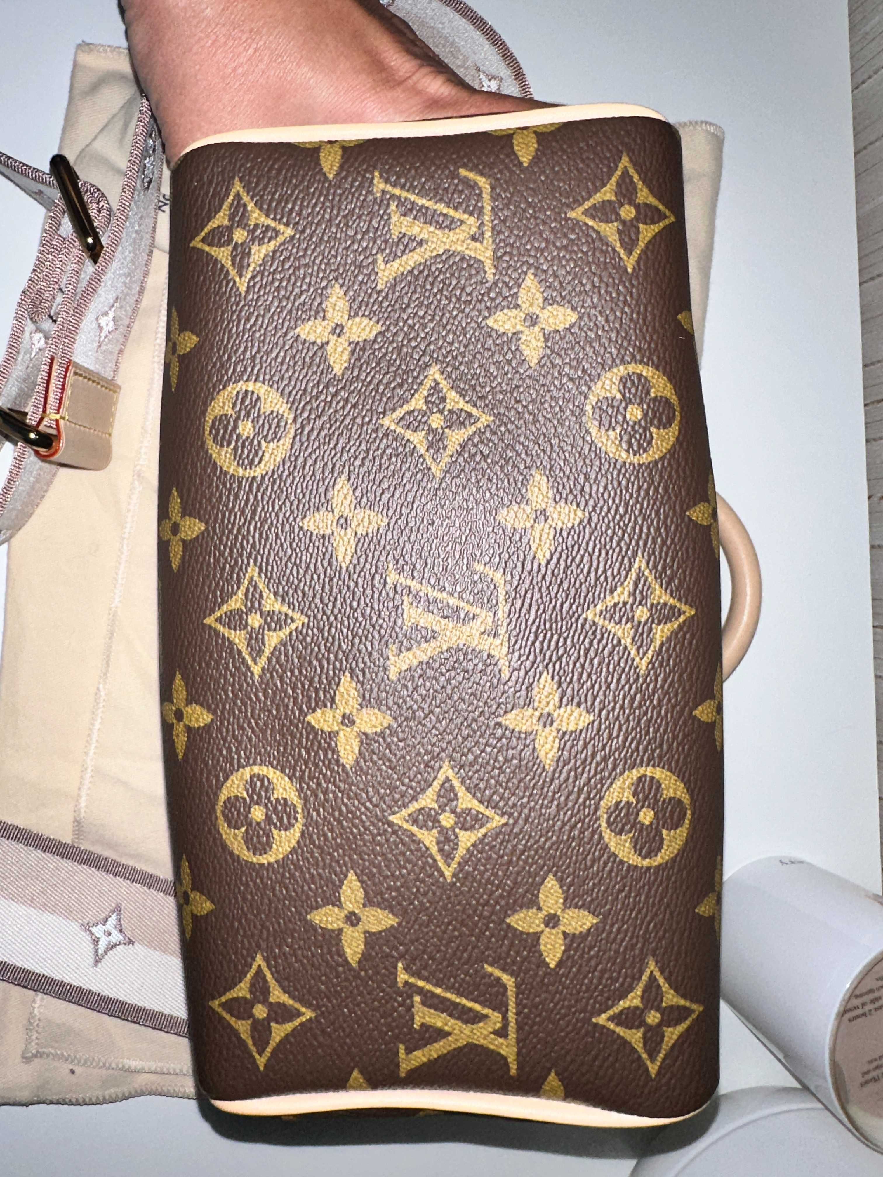 Louis Vuitton Speedy 20 monogram skóra rachunek