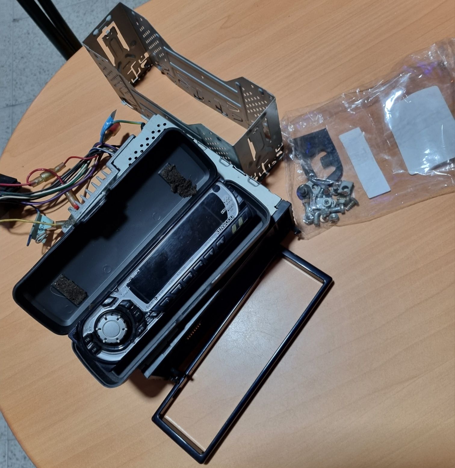 Auto rádio kenwood com cx 10 cds