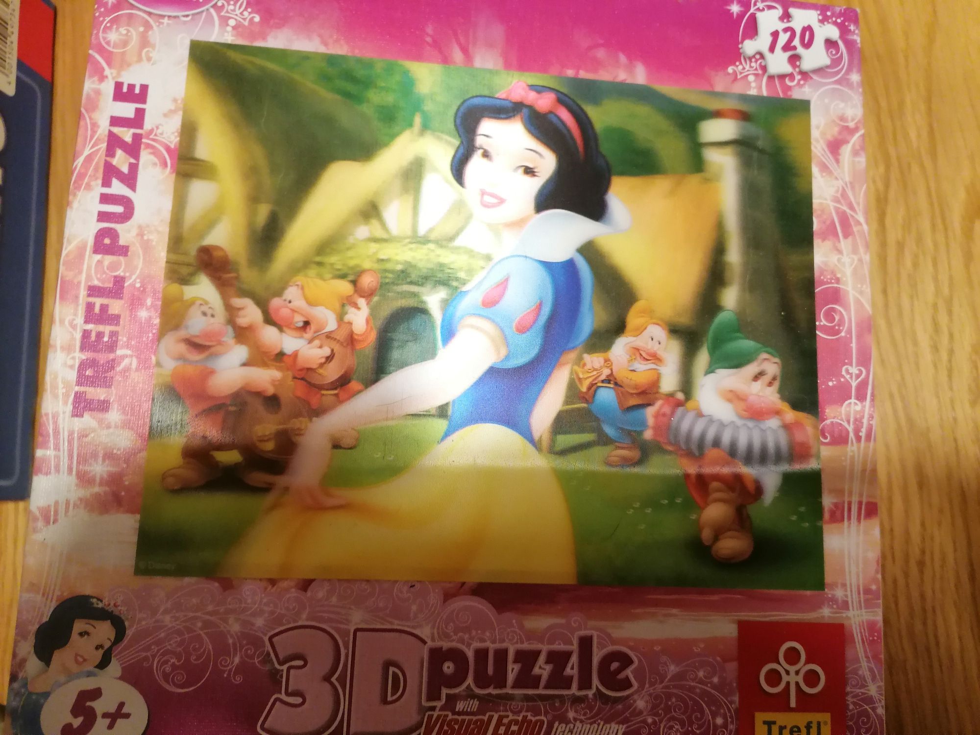 Puzzle Królewna Śnieżka 3D