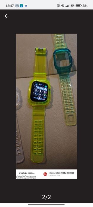 Braceletes Apple de 44mm estado Novo