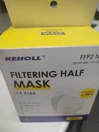 Maseczka Maska przeciwpyłowa kehol FFP2 KN95 box 20 sztuk