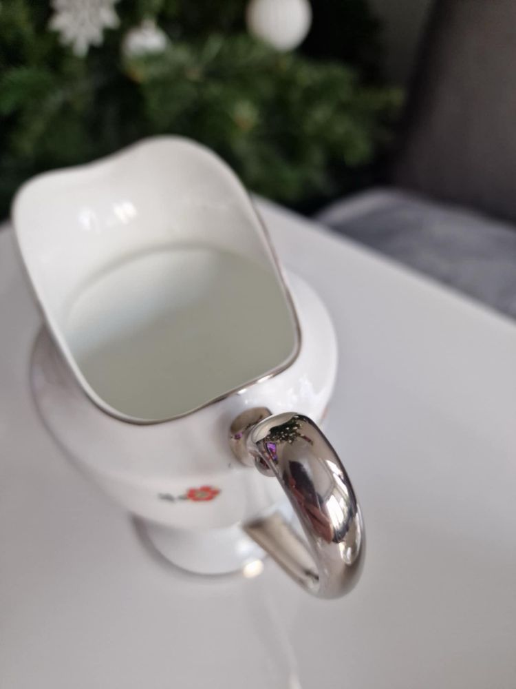 Przedwojenny zestaw kolekcjonerskiej porcelany - GIESCHE