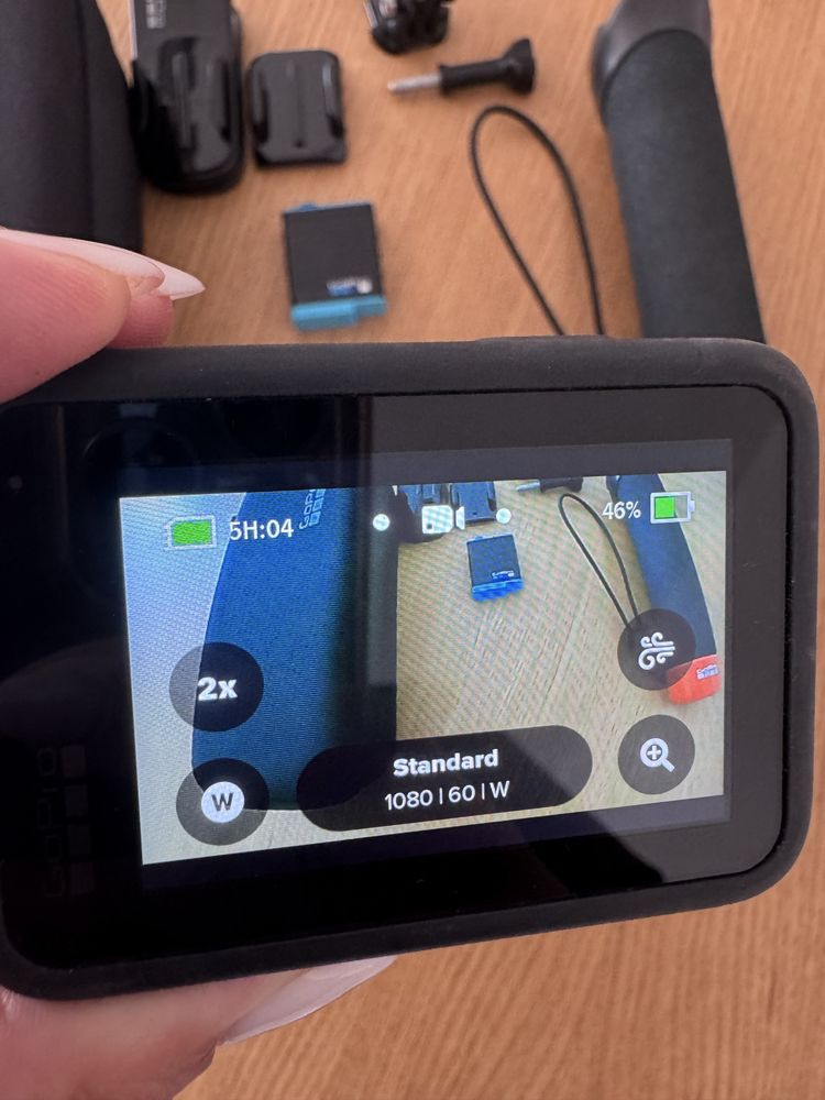 GoPro Hero 9 com acessórios