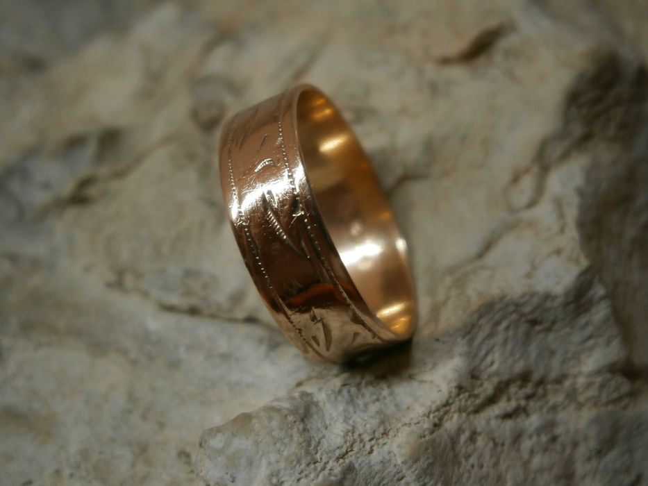 Złota Obrączka Warmet 14 K-2,44 GR