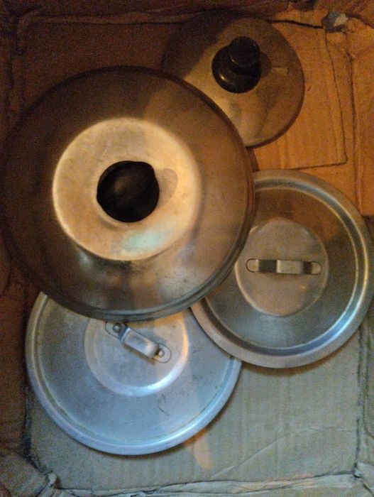 Кришки для каструлі нержавійка скло та інші