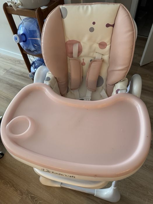 Krzesełko do jedzenia Kinderkraft dla dzieci i niemowląt