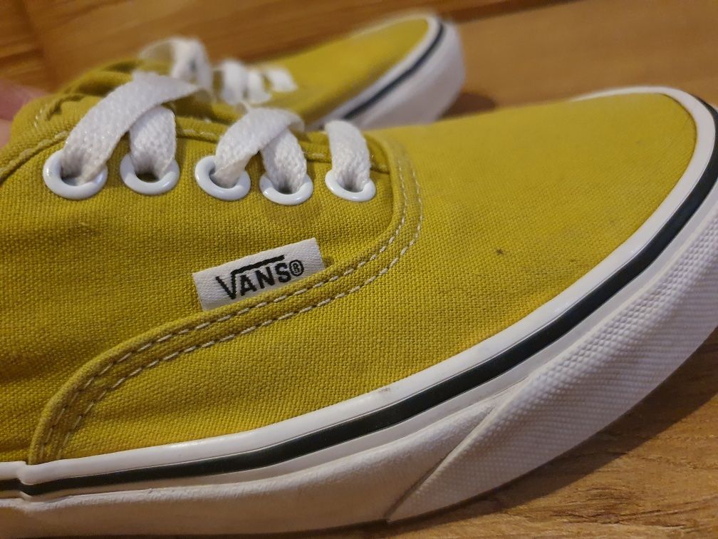 VANS trampki, musztardowe, rozmiar 39