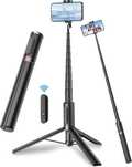 Selfie stick o długości 150 cm ze stojakiem