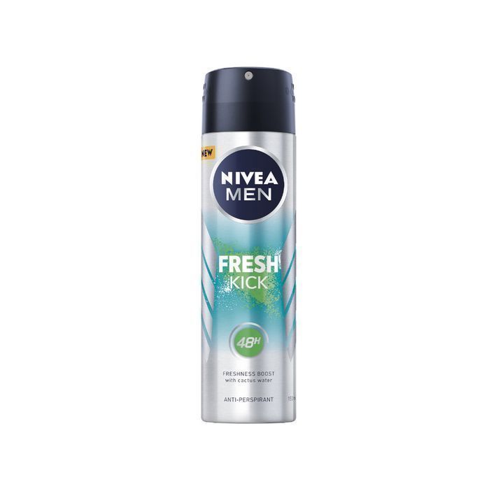 Nivea Men Fresh Kick Antyperspirant Spray 150Ml (P1)