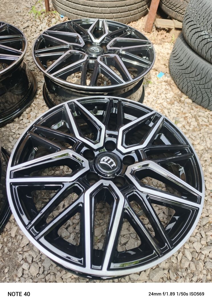 Nowe felgi aluminiowe oryginał ATT 5x108 7x17 et32