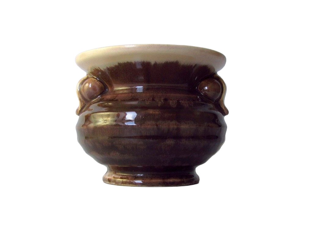 stary ceramiczny wazon strehla art deco