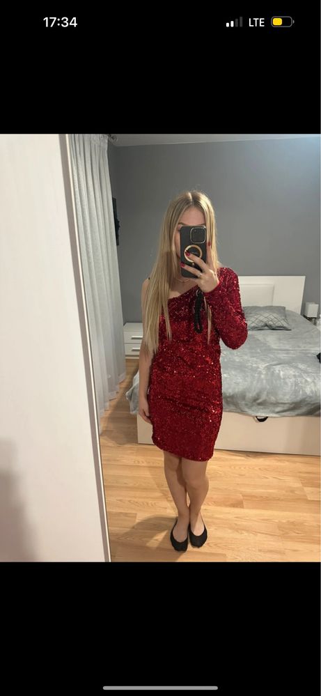 Sukienka czerwona